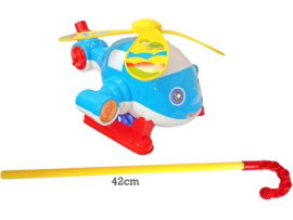 Walk and Push and Pull Along Helicopter Toy for Kids